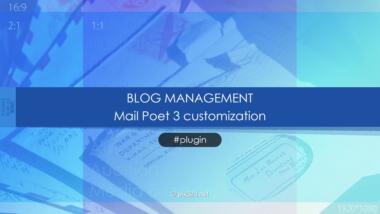 MailPoet3登録ボタンとパスワード記事関連のカスタマイズ