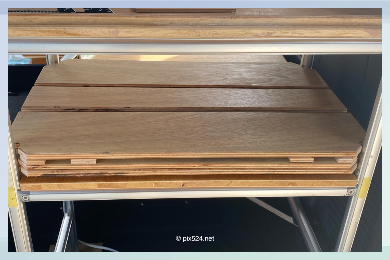 RK5車中泊仕様にカスタマイズ-フレーム編:車内の棚造りで生活空間構築